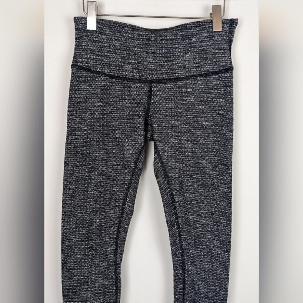 Lululemon Wunder Under Pant Coco Pique Black - Picture 8 of 9